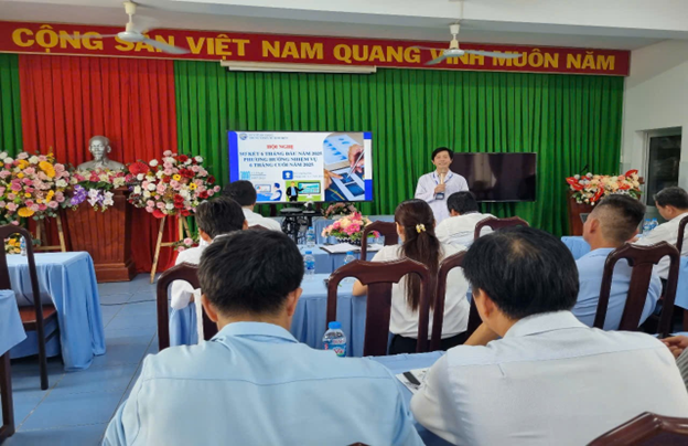 TỊNH BIÊN TỔ CHỨC HỘI NGHỊ SƠ KẾT 6 THÁNG ĐẦU NĂM 2025
