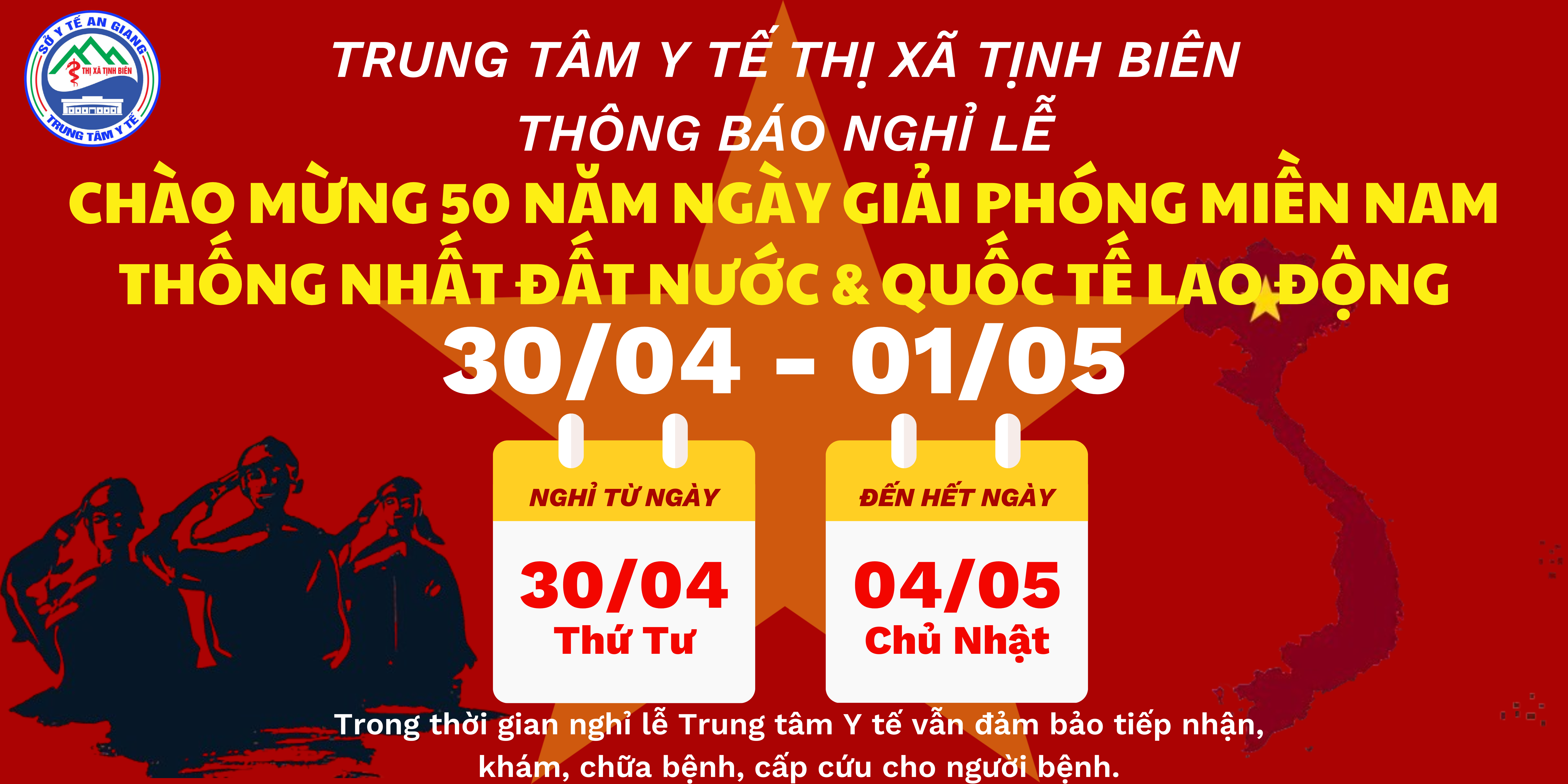 thông báo nghỉ lễ 30.04