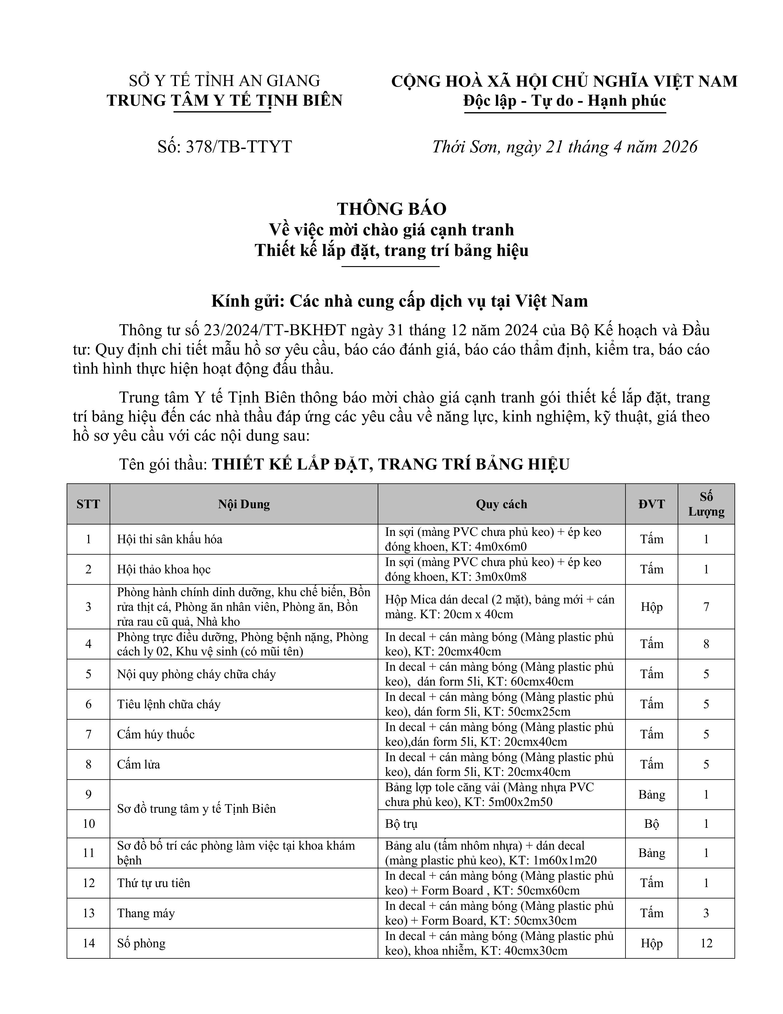 378 Thông báo trang trí bảng hiệu.signed images 0