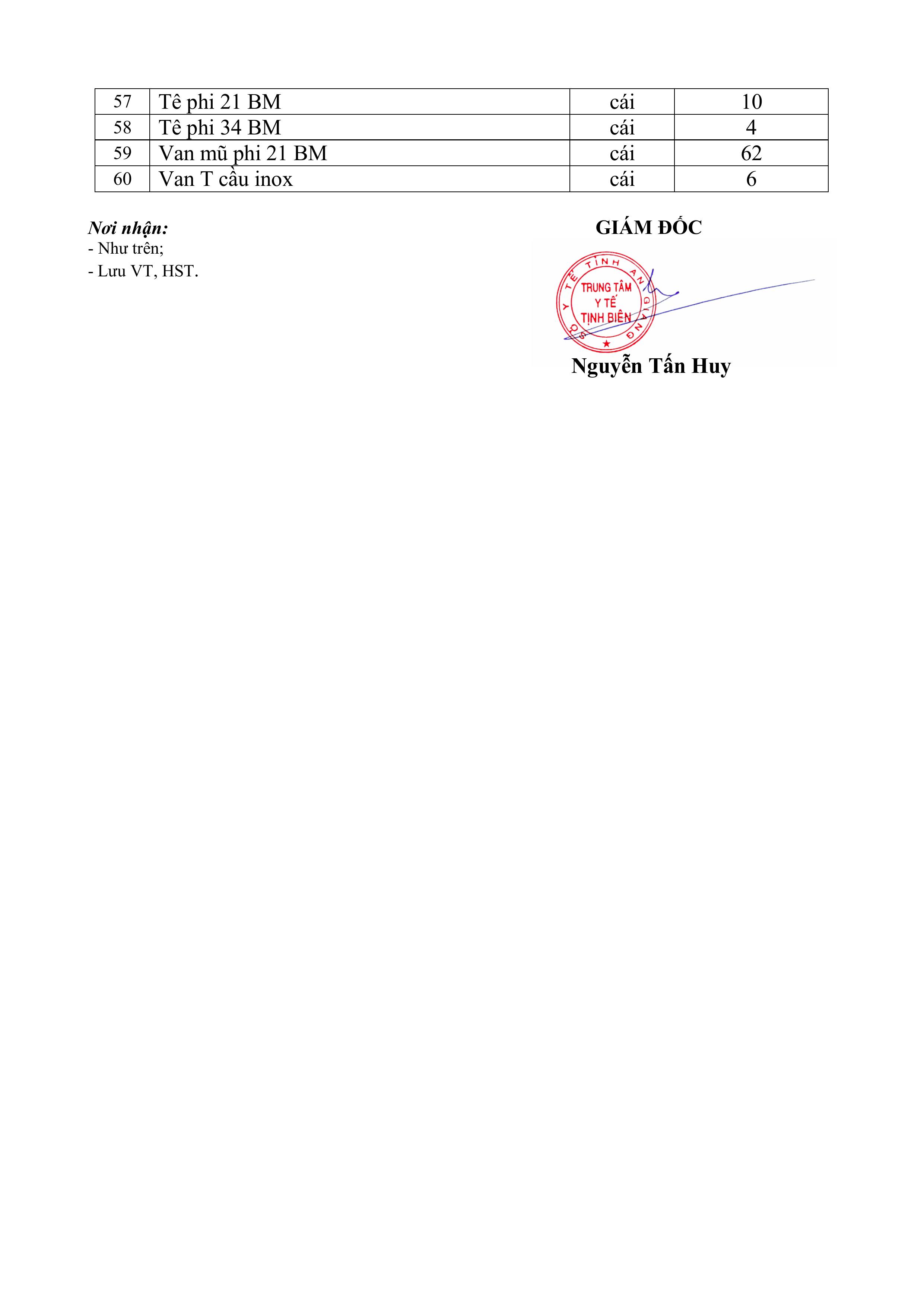 962 TTYT Tịnh Biên Thông Báo mua vật dụng sửa điện nước tháng 9.2026.signed images 2