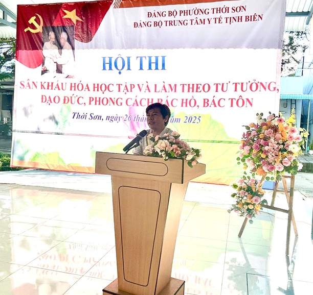 HỘI THI SÂN KHẤU HOÁ HỌC TẬP VÀ LÀM THEO TƯ TƯỞNG, ĐẠO ĐỨC, PHONG CÁCH BÁC HỒ, BÁC TÔN HỘI THI SÂN KHẤU HOÁ HỌC TẬP VÀ LÀM THEO TƯ TƯỞNG, ĐẠO ĐỨC, PHONG CÁCH BÁC HỒ, BÁC TÔN